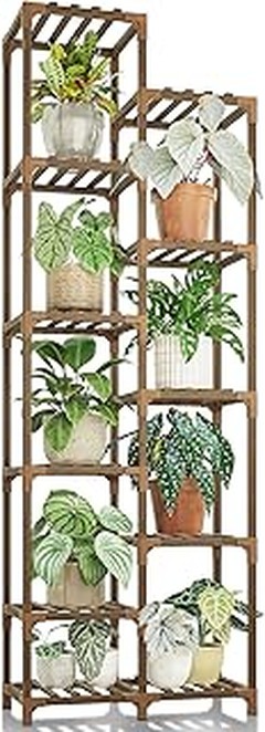 Alternativas a las estanterías para plantas grandes que debes considerar