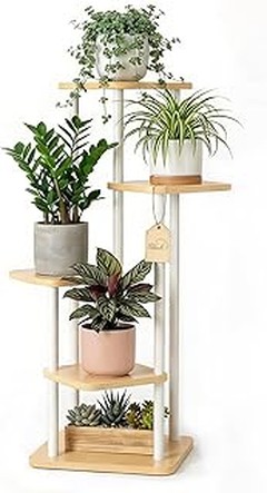 Alternativas creativas a las estanterías para plantas de pie