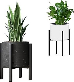 Opciones para sostener plantas sin usar soportes ajustables