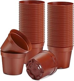 Comparativa: Macetas de plástico pequeñas vs. macetas de barro