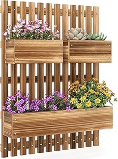 Mejores lugares para comprar macetas de madera altas