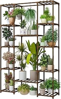 Las mejores estanterías para plantas de madera asequibles