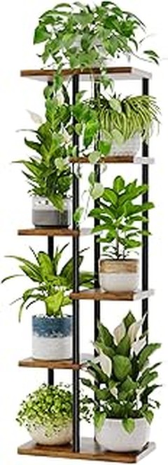Estanterías para plantas para macetas grandes
