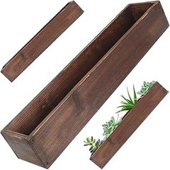 Macetas de madera rústicas para exteriores: resistencia al clima