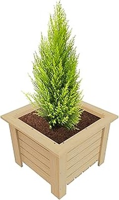 Comparativa de las mejores macetas de madera cuadradas para exterior