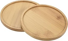 Los mejores platos para macetas de bambú en Amazon