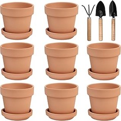 Comparativa de los mejores platos para macetas de barro en interiores