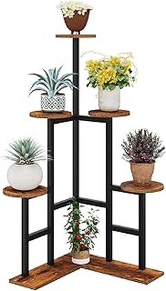 Cómo personalizar estanterías de madera para plantas según tu estilo
