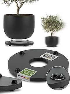 Platos para macetas con ruedas: ¿Son aptos para uso exterior?