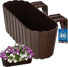 Explora los diferentes tipos de jardineras para barandilla