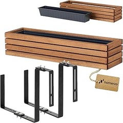 Descubre los diferentes tipos de macetas de madera para balcón