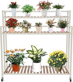 Descubre las Ventajas de Usar Estanterías para Plantas con Ruedas