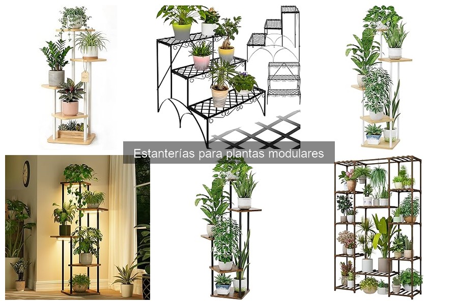 Alternativas a Estanterías Modulares para Plantas: Opciones Útiles