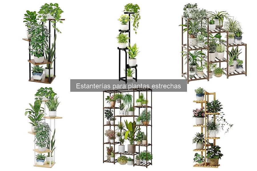 Alternativas a Estanterías para Plantas Estrechas: Mejores Opciones