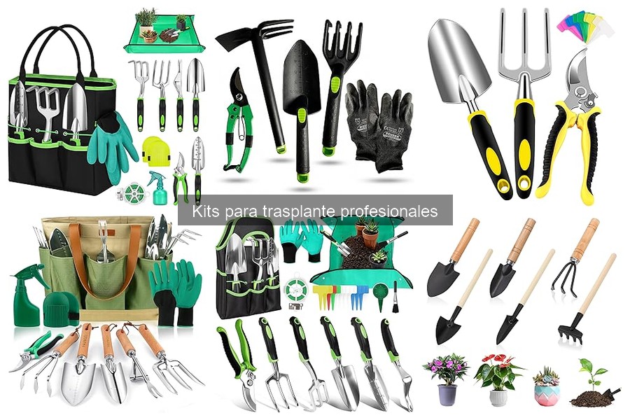 Alternativas a Kits de Trasplante Profesional para Jardinería