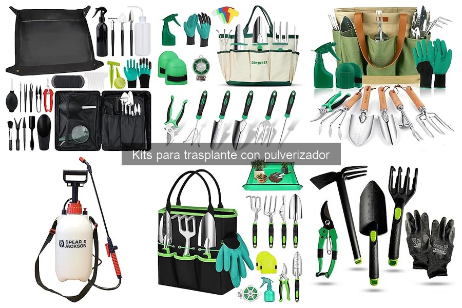 Alternativas a Kits para Trasplante con Pulverizador