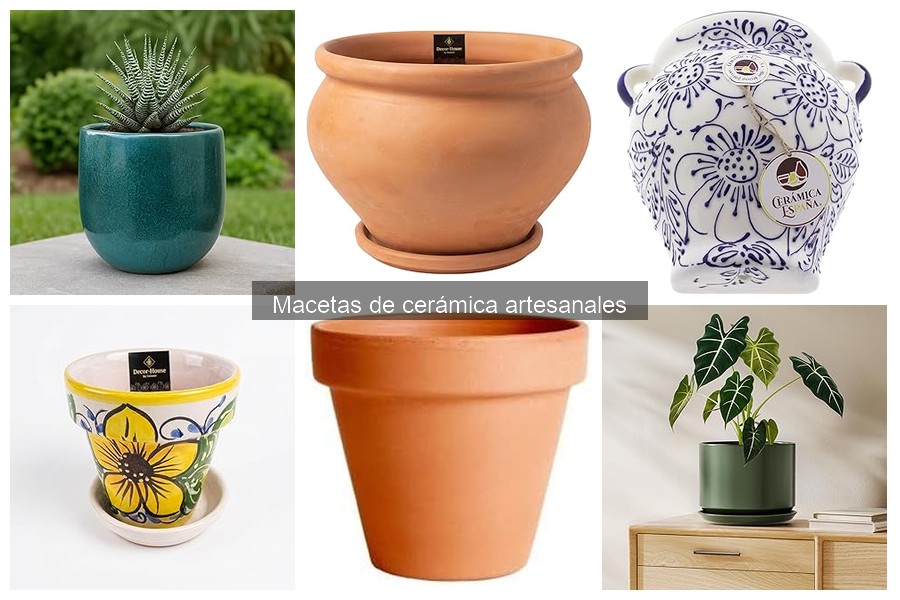 Alternativas a las Macetas de Cerámica Artesanales