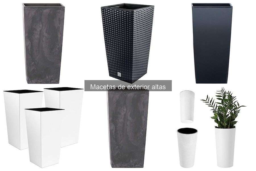 Alternativas a las Macetas de Exterior Altas: Ideas Creativas