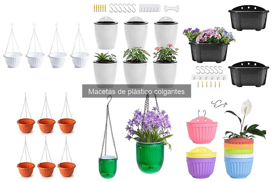 Alternativas a las Macetas de Plástico Colgantes