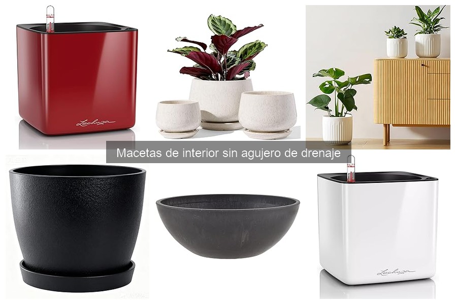 Alternativas a las macetas sin agujero de drenaje