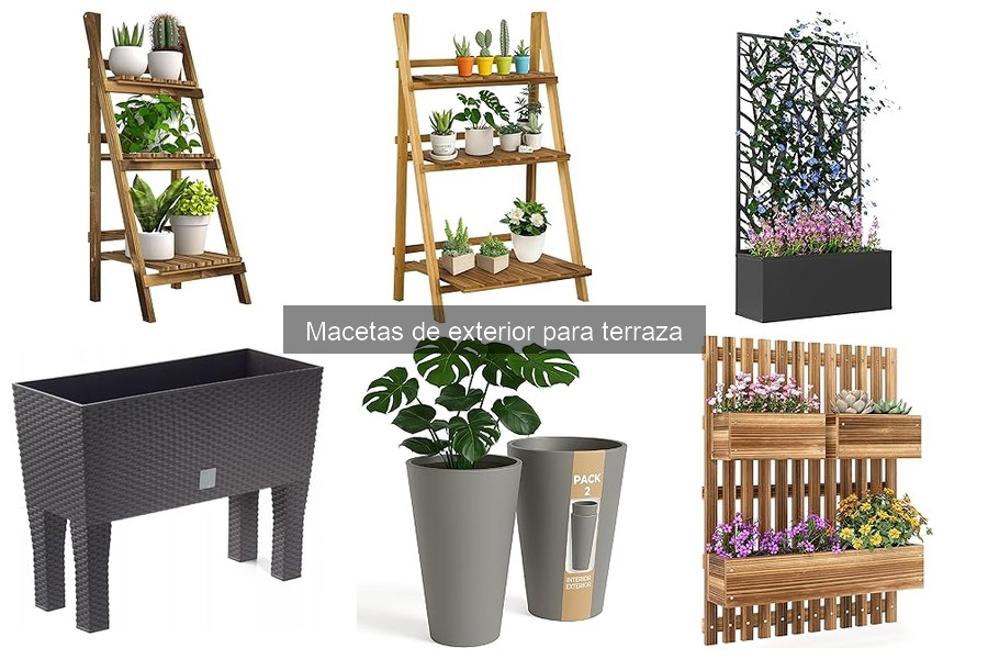 Alternativas a Macetas de Plástico para Terrazas