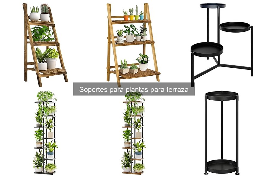 Alternativas creativas a los soportes para plantas en terraza