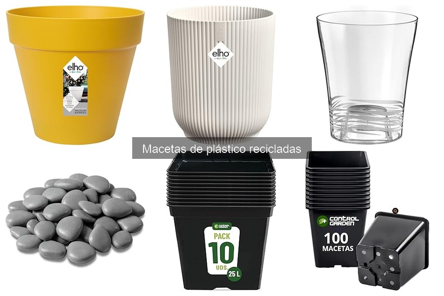 Alternativas Sostenibles a Macetas de Plástico Recicladas