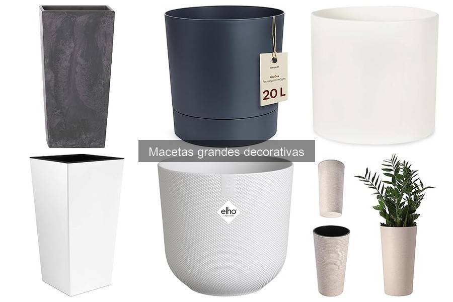 Beneficios de las Macetas Grandes Decorativas en Jardines