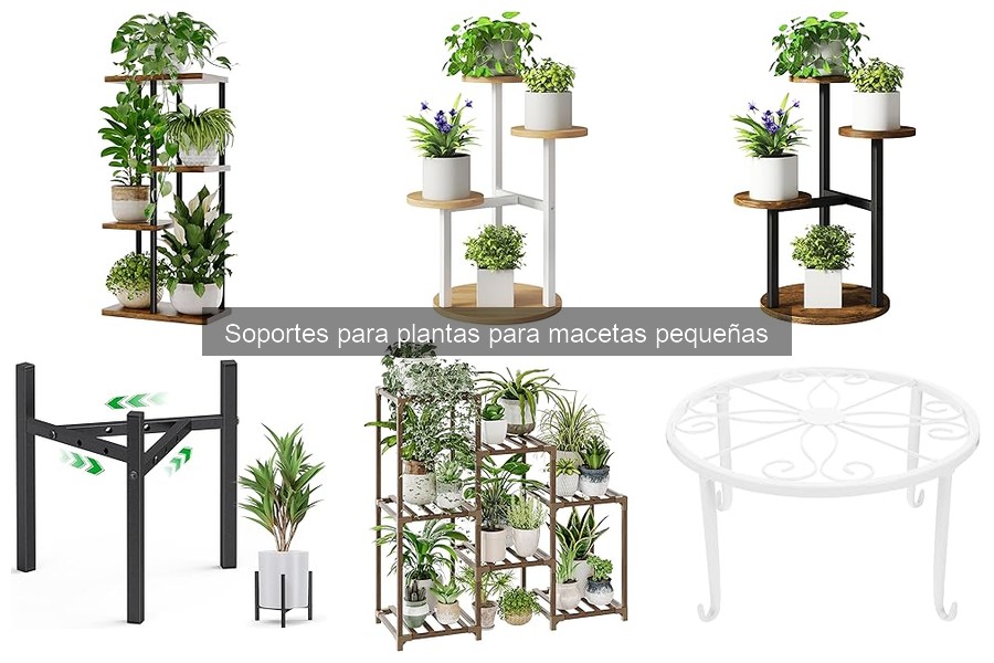 Cómo elegir el mejor soporte para macetas pequeñas