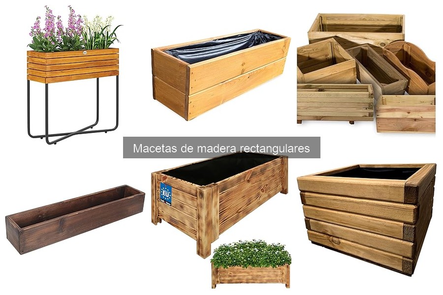 Cómo elegir la maceta de madera rectangular perfecta