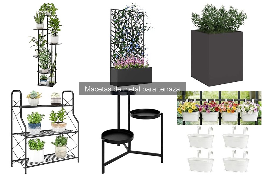 Cómo elegir la maceta de metal perfecta para tu terraza