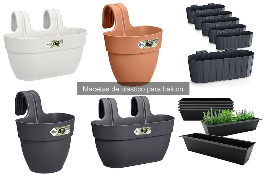 Cómo elegir la maceta de plástico ideal para tu balcón