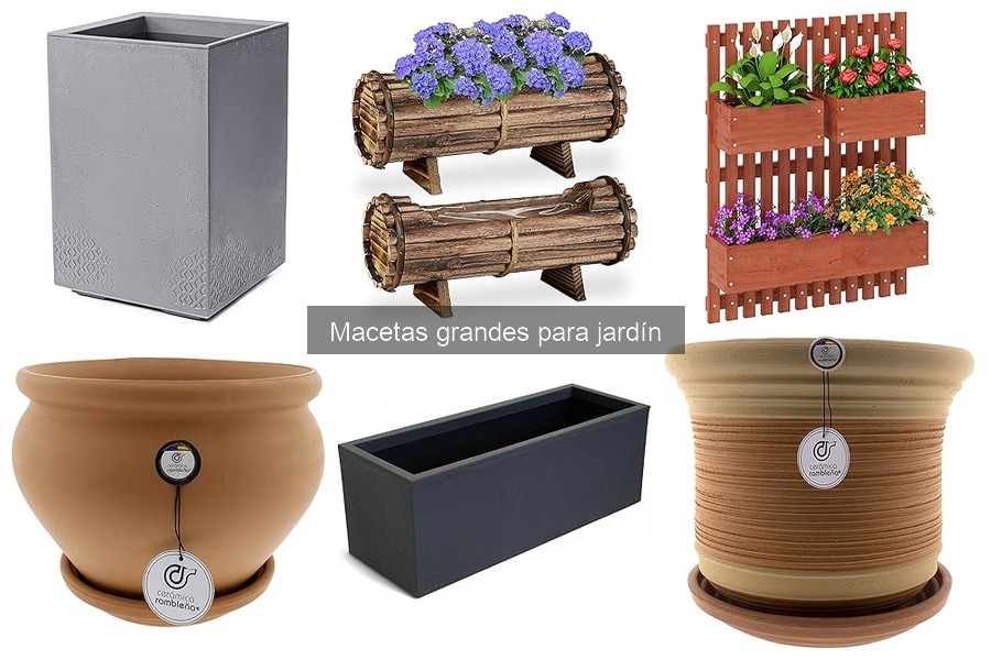 Cómo elegir la maceta grande ideal para tu jardín