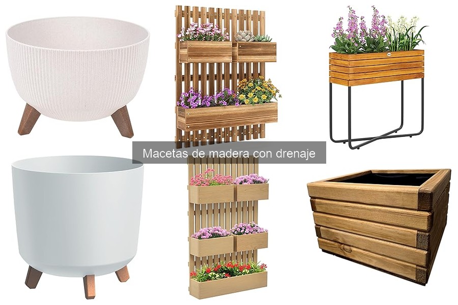 Cómo elegir la mejor maceta de madera con drenaje