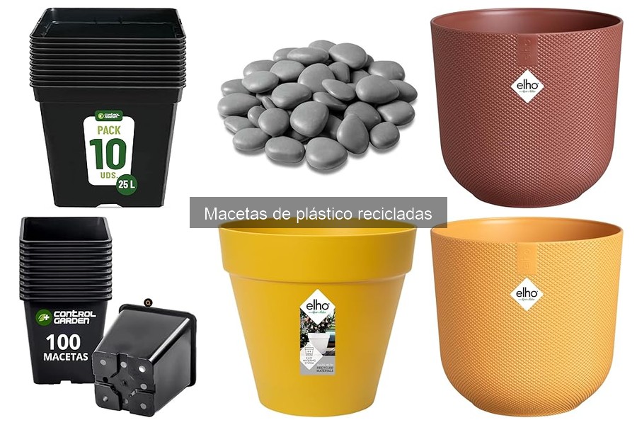 Cómo elegir la mejor maceta de plástico reciclada para tus plantas