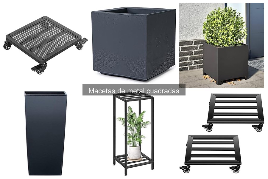 Cómo evitar la corrosión en macetas de metal cuadradas