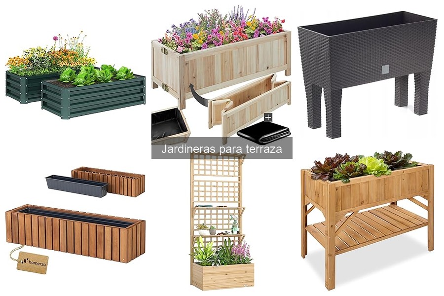 Cómo evitar que las jardineras se vuelen en la terraza