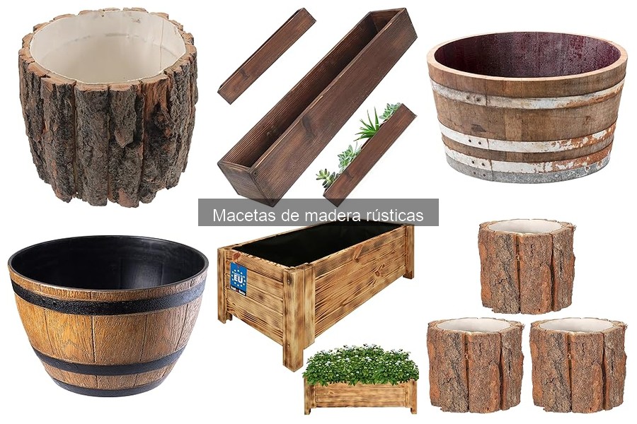 Cómo Hacer Macetas de Madera Rústicas Caseras