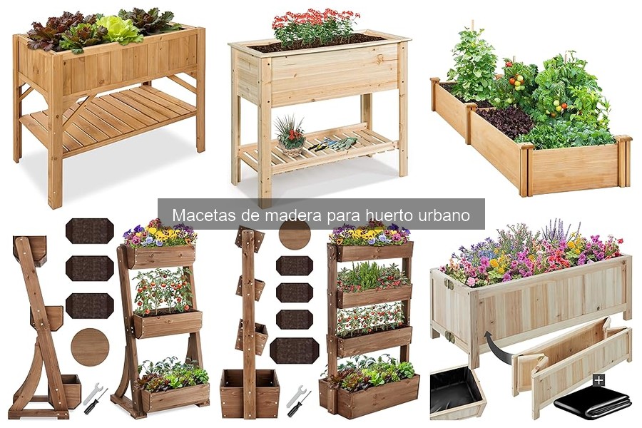 Cómo Instalar Macetas de Madera para Huerto Urbano