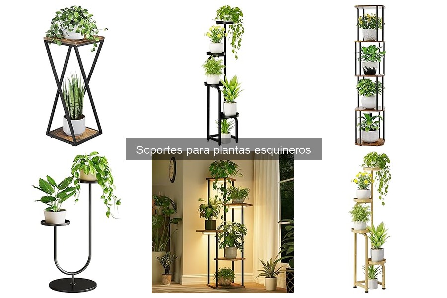 Cómo instalar soportes para plantas esquineros fácilmente