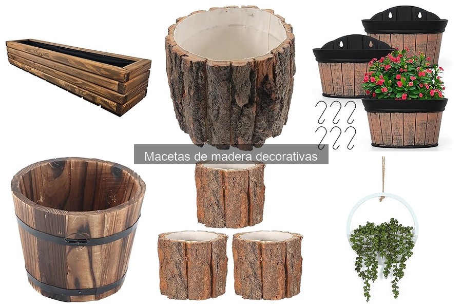 Cómo mantener macetas de madera decorativas correctamente