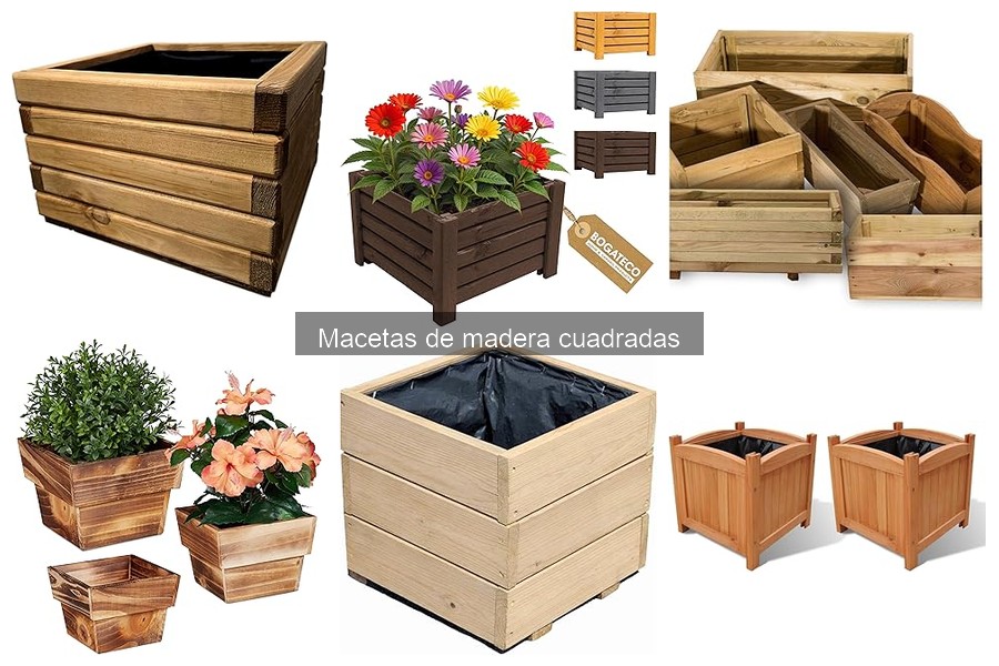 Cómo plantar en macetas de madera cuadradas fácilmente