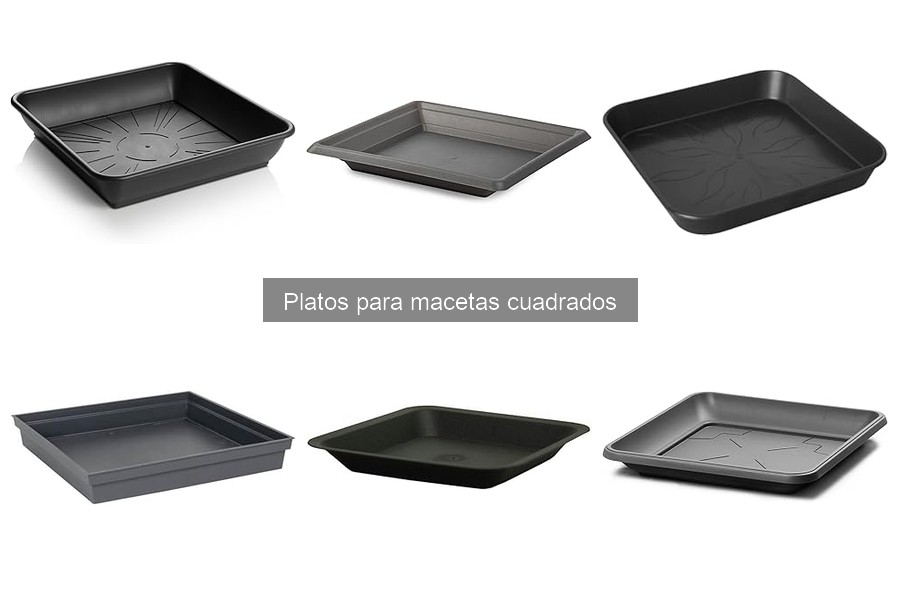 Cómo usar platos para macetas cuadrados en el riego