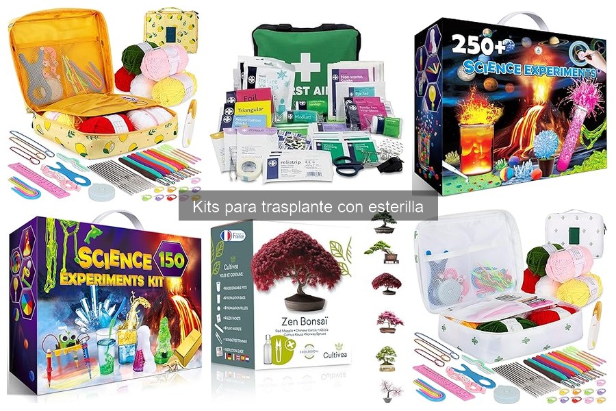 Comparativa de Kits para Trasplante con Esterilla