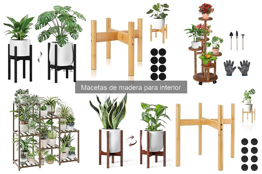 Comparativa de macetas de madera vs plástico y cerámica