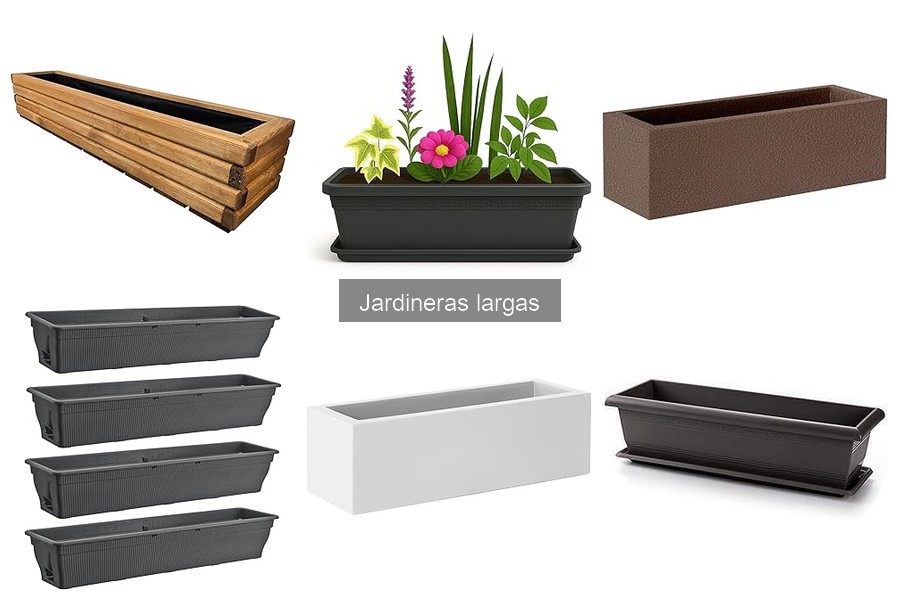 Comparativa de Materiales en Jardineras Largas: Pros y Contras