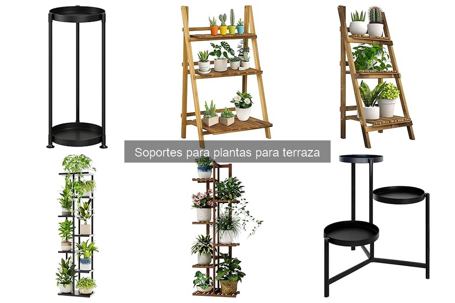 Comparativa de Materiales en Soportes para Plantas