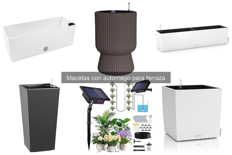 Comparativa de precios de macetas con autorriego 2023