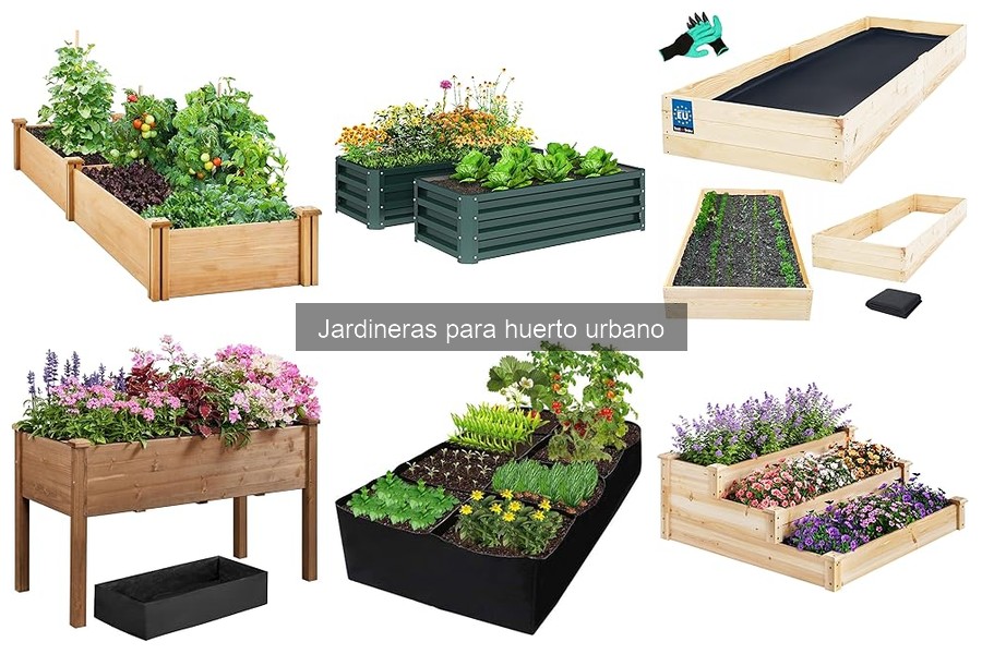 Comparativa Jardineras de Plástico vs Madera para Huerto Urbano