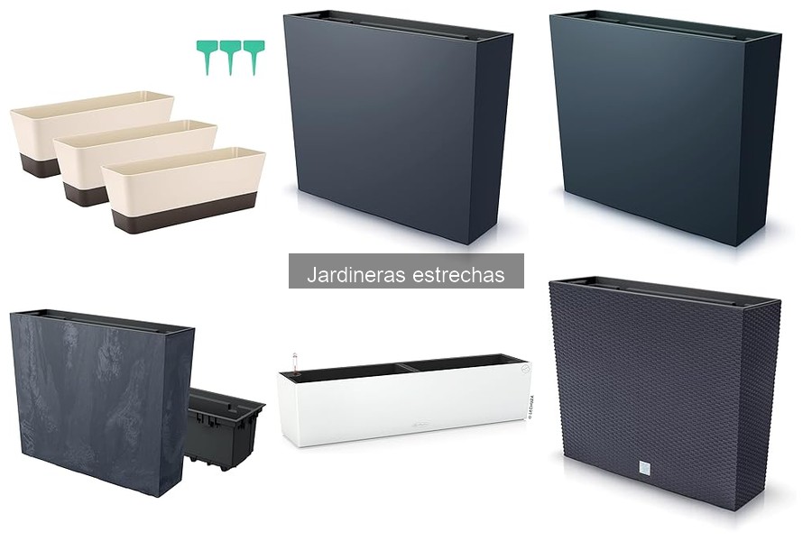 Comparativa: Jardineras estrechas de plástico vs madera